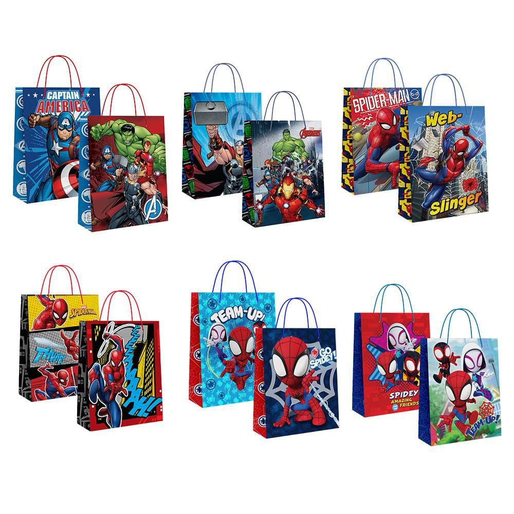 Bolsa de Regalo Primavera Ref M Motivo Masculino Marvel Bolsa de Regalo Primavera Ref M Motivo Masculino Marvel