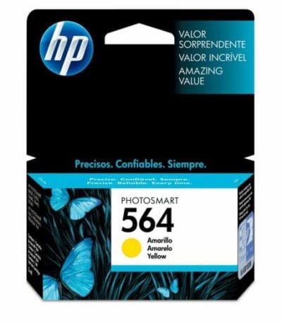Cartucho Hp 564 Original Amarillo Pro B8850/c6380/d5445/60/7560/plues Cb320wl 3000 Pag