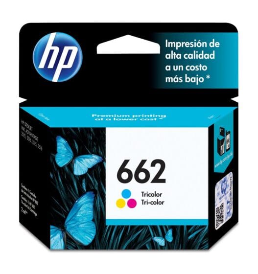 Cartucho Hp 662 Original Colores Cz104al 2515/2516/3515/3516 Pag 100 Cartucho Hp 662 Original Colores Cz104al 2515/2516/3515/3516 Pag 100
