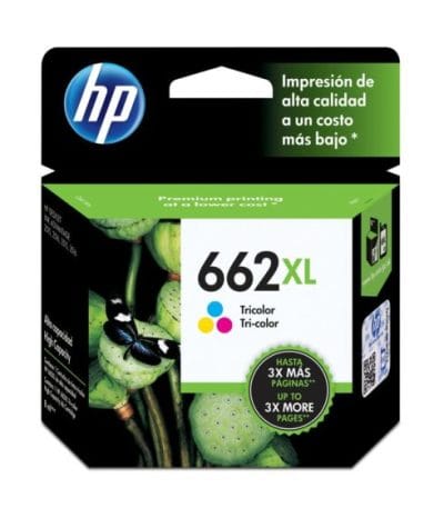 Cartucho Hp 662xl Original Colores Cz106al 3515/ Pag300 Cz106al