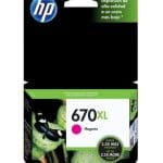 Cartucho Hp 670xl Original Magenta Cz119al 3525/4615/4625/552