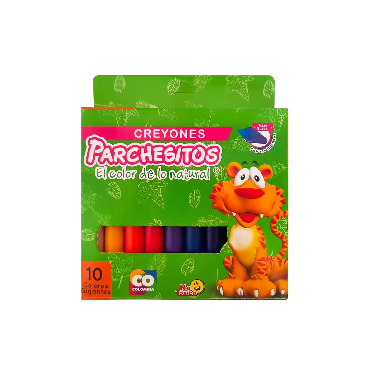 Creyones Parch X10 Jumbo Negro Creyones Parch X10 Jumbo Negro