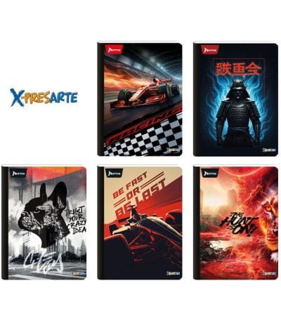 Cuaderno Cosido 100h Con Cuadros X-presarte Masculino