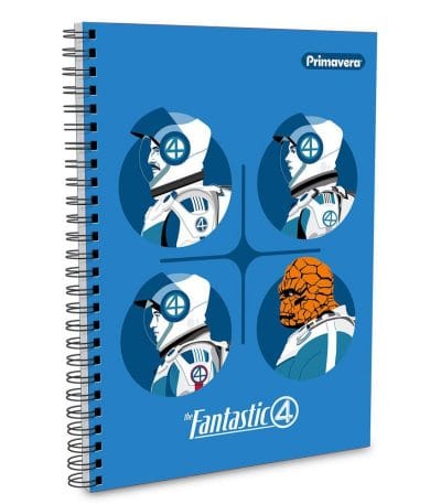 Cuaderno Argollado 105 Con Cuadros 80h Marvel Unidad
