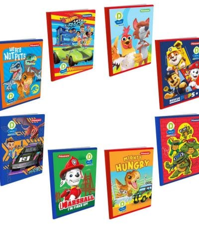 Cuaderno Cosido 95 C/d 100h Pre-school Tipo D Masculino Primavera (1487-019)