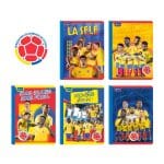 Cuaderno Cosido 100h Con Rayas Selección Colombia Carvajal