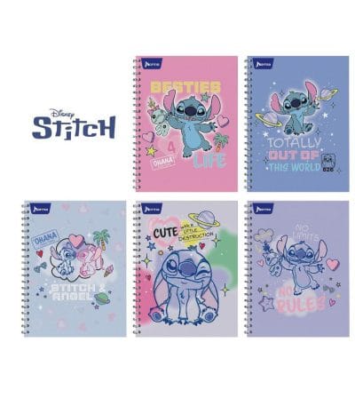Cuaderno Argollado 80h Con Rayas Stiitch Durabook Lite
