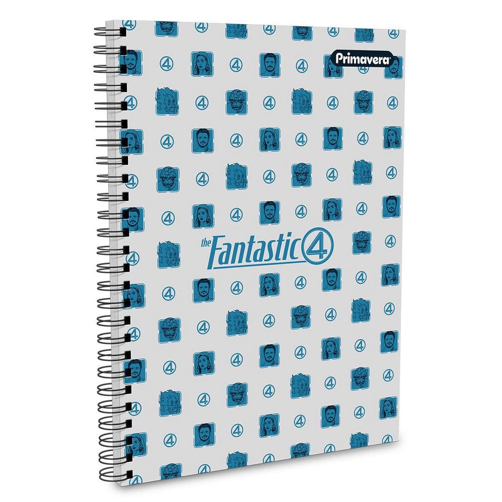 Cuaderno Argollado 105 Con Rayas Fantastic 4 Primavera Cuaderno Argollado 105 Con Rayas Fantastic 4 Primavera
