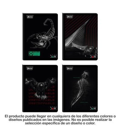 Cuaderno Cosido Con Cuadros Deep Dark 100h Norma Carvajal Unidad