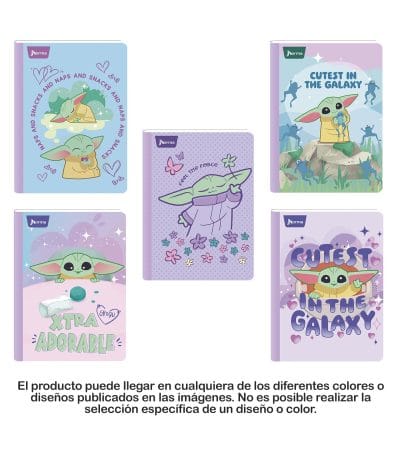 Cuaderno Cosido 100h Con Rayas Grogu Carvajal