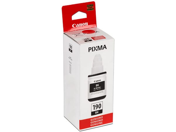 Tinta Canon Gi190 Original Negro G1100 G2100/g2110/g3100 135ml Gi190bk
