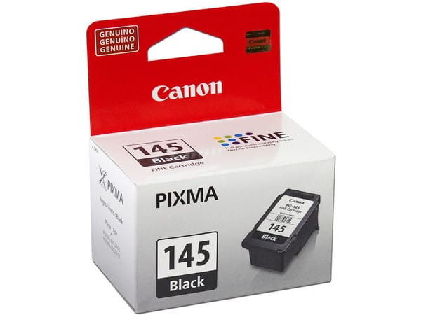 Cartucho Canon Pg145 Original Negro Pixma Ip2810/mg2410/mg2510/mg2910/mg3010/ts3110