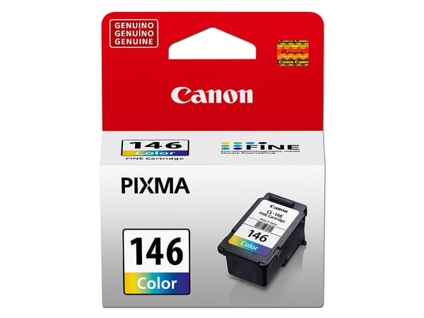 Cartucho Canon Pg146 Original Color Pixma Ip2810/mg2410/mg2510/mg2910/mg3010/ts3110