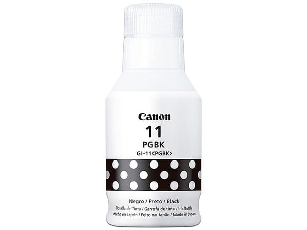 Tinta Canon Gi11 Tyu Negro G1100 G2100/g2110/g3100/g3102/g4100/g410 70ml