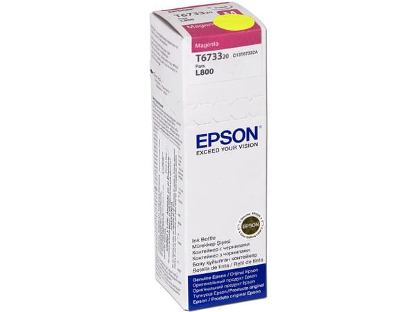 Tinta Epson 673 Original Magenta L800 T673320 L805 L810 L850 L673