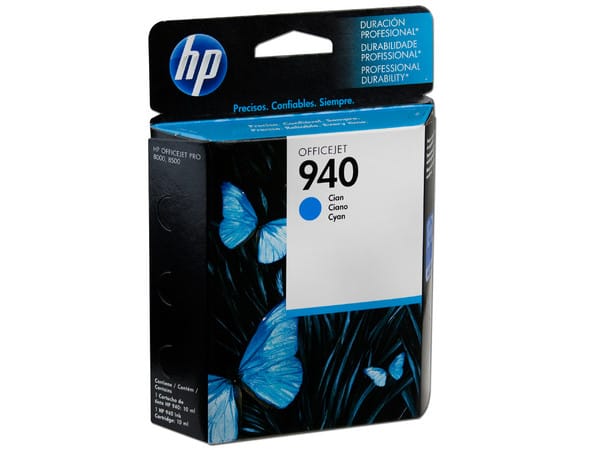 Cartucho Hp 940 Original Cyan C4703al 8500