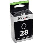 Cartucho Lex 28 Original Negro X2500/2530/5320/z845