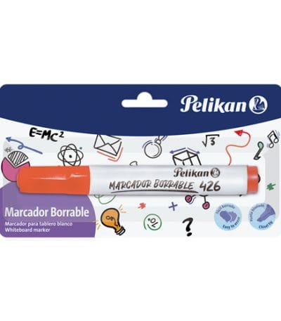 Marcador Pelikan Borrable 426 Rojo