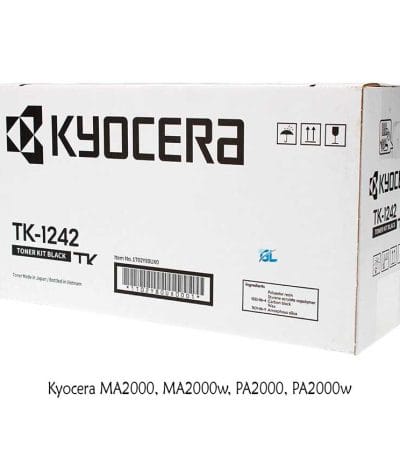 Tóner Kyocera Negro Original Ma2000w/pa2000w Incluye Revelado 1500 Págs Tk1242 Original