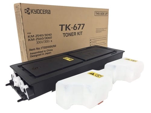 Tóner Kyocera Tk677 Original Km2540 Km2560/km3040/km3060/cs2540/ta300i 20000 Copias