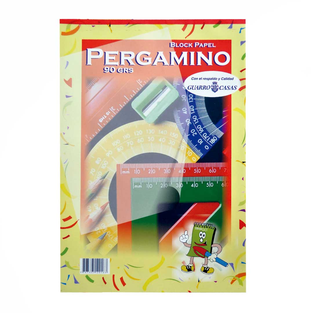 Papel Pergamino 1/8 X115gr Paquete X10 Papel Pergamino 1/8 X115gr Paquete X10