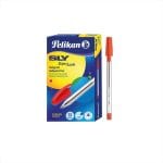 Bolígrafo Pelikan Sly Rojo Paquete X12