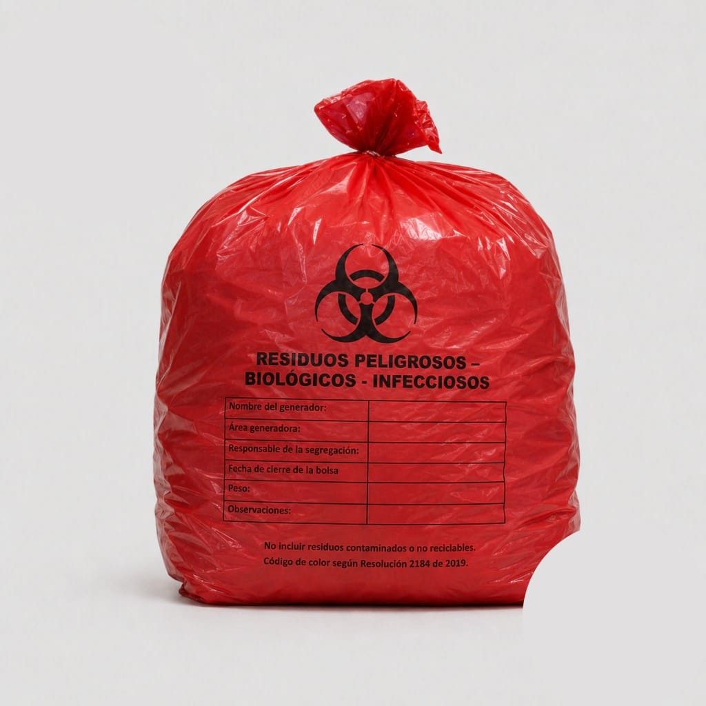 Bolsa Roja 90x120 Impresa Paquete X100 Bolsa Roja 90x120 Impresa Paquete X100