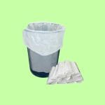 Bolsa Blanca 55x60 Impresa Paquete X100