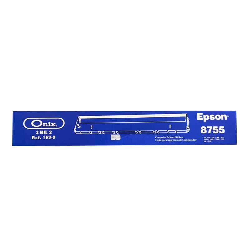 Cinta Epson 8755 Génerica Fx100/185/186/286/1170/1180/mx100/rx100/ap2500 Cinta Epson 8755 Génerica Fx100/185/186/286/1170/1180/mx100/rx100/ap2500