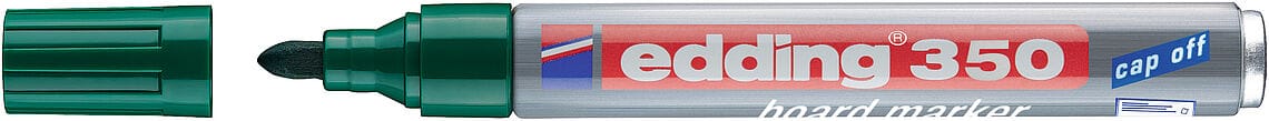 Marcador Edding Borrable Recargable Verde E350