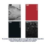 Cuaderno Argollado 105 Con Rayas 80h Masculino Unidad