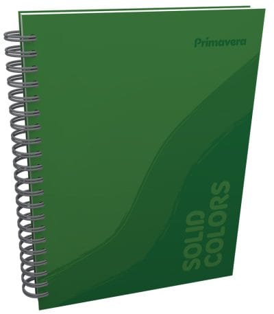 Cuaderno Argollado 5 Materias S/color Masculino Primavera (3569-008)