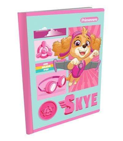 Cuaderno Cosido 95 Con Rayas 50h Paw Patrol Niña