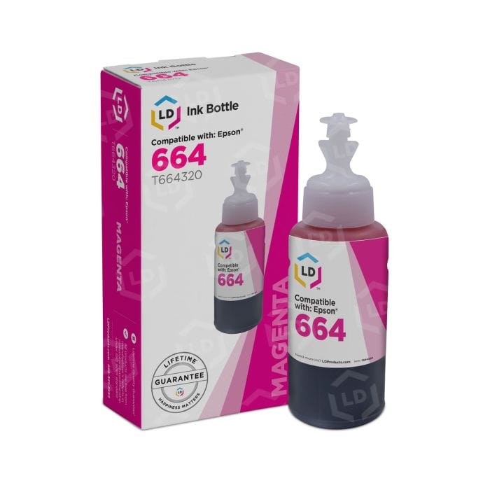 Tinta Epson 664 Q Magenta 6643m L100 L200 L110 L210 L300 L350 L355 L380 L395 L555 L1300 T664320alg 210/350/355/555 26x Q Tinta Epson 664 Q Magenta 6643m L100 L200 L110 L210 L300 L350 L355 L380 L395 L555 L1300 T664320alg 210/350/355/555 26x Q