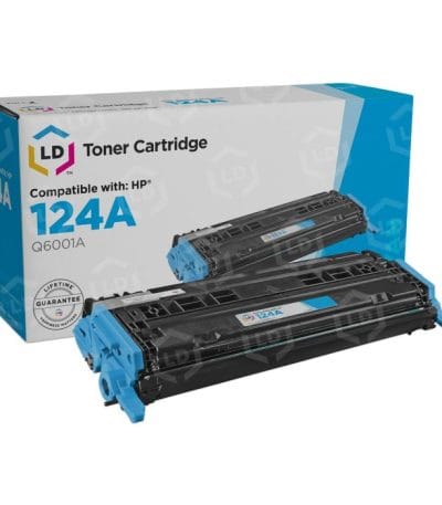 Tóner Hp 124a Q Cyan Q6001ag Laserjet Cm1015/cm1017/1600/2600/2605 Rend 2.000 Págs