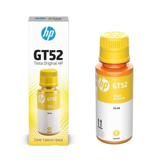 Tinta Hp Gt52 Original Amarilla Gt5810/gt5820/415/410/315/115 Tinta Hp Gt52 Original Amarilla Gt5810/gt5820/415/410/315/115