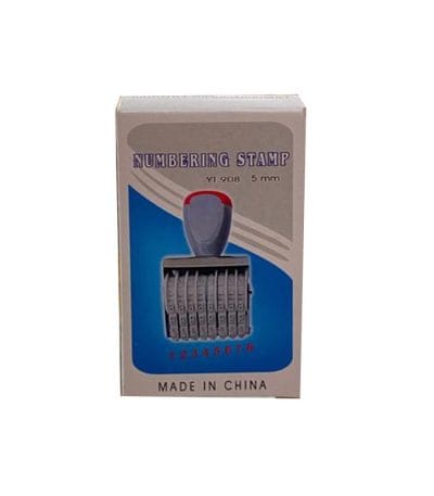 Sello Numerador 8dg Sencillo