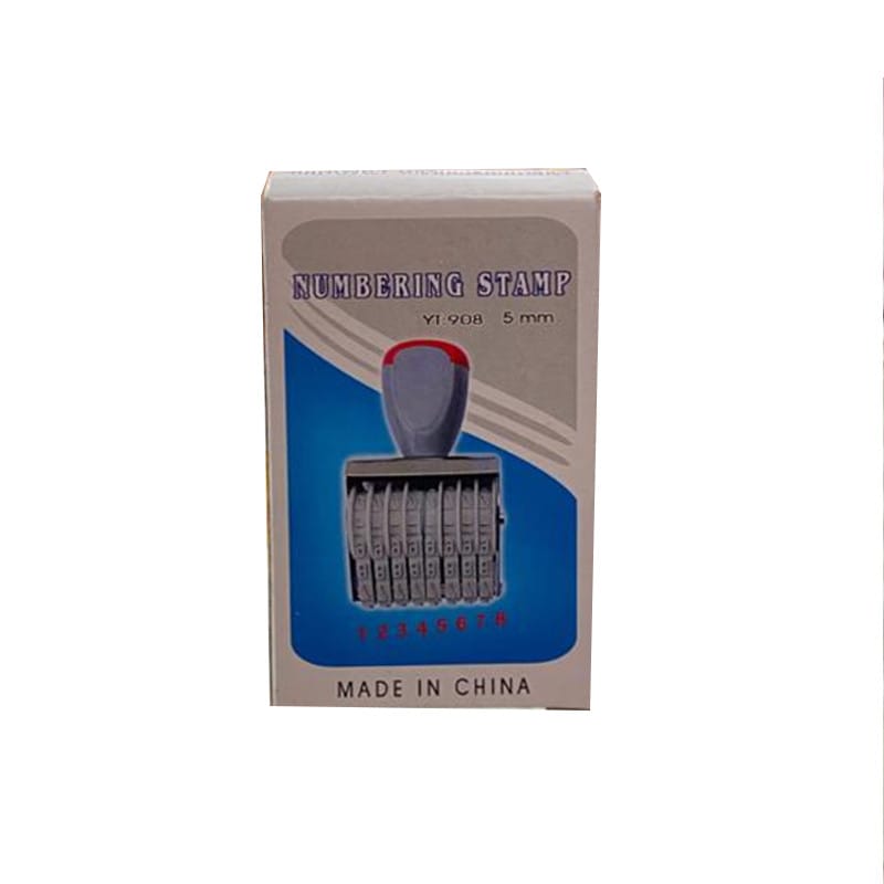 Sello Numerador 8dg Sencillo Sello Numerador 8dg Sencillo