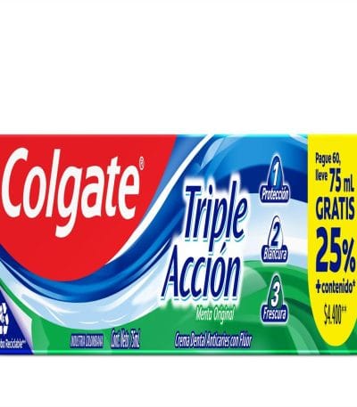 Crema Dental Colgate Triple Acción 75 Unidad