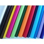 Papel Silueta X Unidad Azul Claro