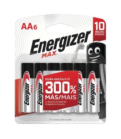 Pila Aa X2 Alkalina Energizer
