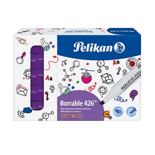 Marcador Pelikan Borrable 426 Violeta Unidad Marcador Pelikan Borrable 426 Violeta Unidad