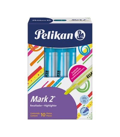 Resaltador Pelikan Mark 2 Azul