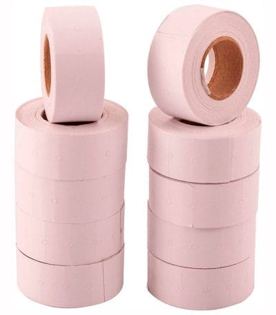 Rollo Etiquetadora 5500 Blanco Paquete X10 Rollos