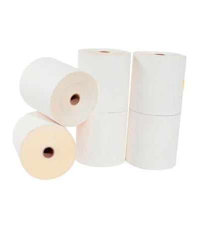 Rollo Pos Químico Copia Amarilla 76x30 Paquete X6
