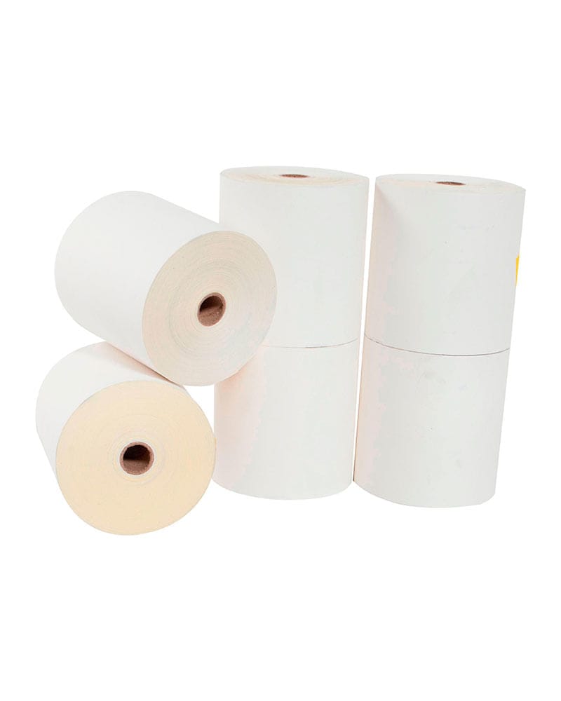 Rollo Pos Químico Copia Amarilla 76x30 Paquete X6 Rollo Pos Químico Copia Amarilla 76x30 Paquete X6