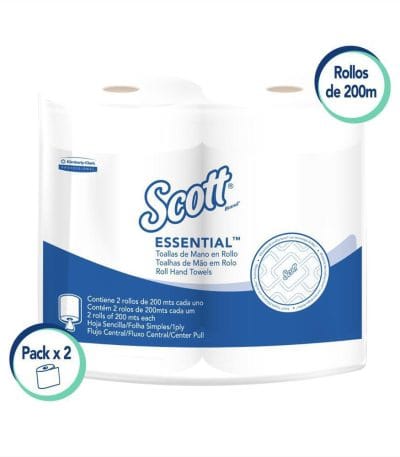 Toalla Rollo Scott Blan X2 177m Kimberly