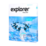 Resma de papel tamaño carta Explorer de 75 g, 500 hojas, alta blancura